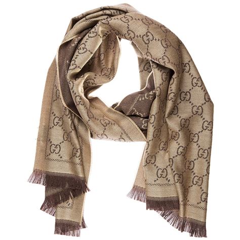 foulard gucci marrone|Foulard GUCCI da Donna .